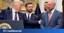 Trump le encargó poner en forma a Estados Unidos. Después partió en dos el wrestling
