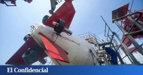 Un submarino chino desaparece bajo el hielo del Polo Norte en busca de los 'tesoros' del calentamiento global