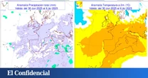 Hubo récord de lluvias en marzo y hará más calor de lo normal en verano: la Aemet avisa y lanza su previsión oficial