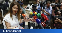 Aldama irrumpe en la comparecencia de Leire Díez: "Se van a enterar ésta, Santos Cerdán y el presidente del Gobierno"