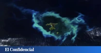 La NASA encuentra un 'anillo' rodeando una isla: es resultado de un fenómeno que ha matado a cientos de ballenas