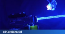 Derrite el titanio y parte diamantes en dos: así es la pistola láser casera más potente del mundo