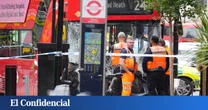 Varios heridos cuando un autobús rojo invadió una acera en el centro de Londres