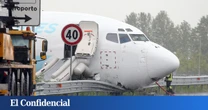 Paralizan el vuelo Milán-Asturias por un accidente grave en el embarque de pasajeros