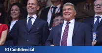 La maniobra de Laporta con Ceferin para evitar una sanción muy dura de la UEFA en la Champions