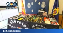 La Policía incauta a los detenidos de Suburbios armas, 5 kilos de cocaína y 100.000 euros