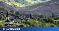 Un pueblo suizo queda sepultado tras una avalancha por el deshielo de un glaciar: hay un desaparecido