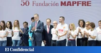 El Rey preside el 50 aniversario de Fundación Mapfre y destaca su "vocación social, entrega y compromiso"