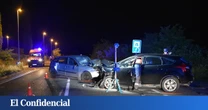 Dos heridos graves tras colisionar cuatro vehículos en Cascante (Navarra)