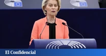 Ursula von der Leyen, presidenta de la Comisión Europea, tras el ataque de un dron ruso en Rumanía: "La guerra de agresión de Rusia ha cruzado una nueva línea"