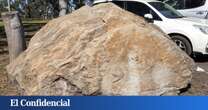 Regalan una piedra a un colegio y al romperla encuentran un 'tesoro' oculto durante millones de años