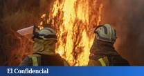 Muere una persona en un incendio forestal que afecta a San Cristovo de Cea (Ourense)