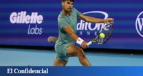 Alcaraz arrolla a Nardi y se mete en cuartos del Masters de Cincinnati (6-1, 6-4)
