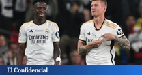 Kroos sale en defensa de Vinícius: "Cuando haces un partido tan excepcional como este..."