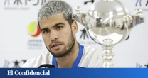 Carlos Alcaraz se muestra con "dudas" en su regreso a las pistas en el Six Kings Slam: "No me siento al 100%"