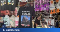 Trump con un puño en alto: China ya ha sacado las camisetas del momento
