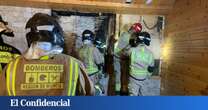 Apagan un incendio declarado en el techo de madera de una vivienda en Jumilla (Murcia)