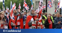 Radicales de izquierda y derecha celebran dos protestas multitudinarias en Londres y apuntan a Starmer