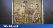 Un nazi robó un mosaico erótico de Pompeya... ahora por fin ha vuelto a su lugar de origen