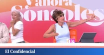 Sonsoles Ónega, perpleja, abronca al público de su programa por su mal comportamiento: "¿Qué cachondeo es este?"