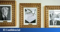 Trump sustituye foto de Biden por un 'autopen' en una galería presidencial de la Casa Blanca
