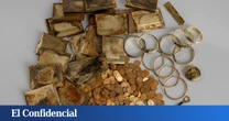 Dos hombres encuentran 598 monedas de oro y joyas mientras estaban de excursión en el monte: valen más de 600.000 euros