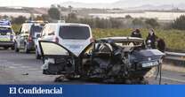 Muere un hombre y otras seis personas resultan heridas en un accidente múltiple en Murcia