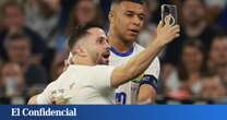 El mensaje del espontáneo que saltó a hacerse un selfie con Mbappé en el España-Francia