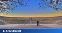 El infravalorado parque de Madrid que deberías visitar: un precioso atardecer bajo la 'Dama del Manzanares' por donde cruza el río