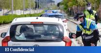 Cortado un carril del Paseo de Zorrilla (Valladolid) en sentido centro por un coche volcado