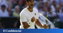 Alcaraz somete a Struff en Wimbledon y alcanza los octavos de final (1-6, 6-3, 3-6 y 4-6)