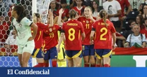 España aplasta a Portugal en su debut tras una gran primera parte y muestra su candidatura a la Euro