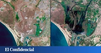 La ESA mira a Doñana y documenta el verdadero impacto de los trenes de borrascas en España