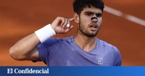 Alcaraz machaca a Sinner con un tenis abrumador en Roma y se lanza a por Roland Garros (6-7 y 1-6)