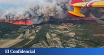 Las impresionantes imágenes del incendio en el sur de Francia: miles de hectáreas quemadas, varios heridos y bomberos hospitalizados