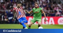 Un gol de Almada y un paradón de Oblak en los últimos minutos le dan el triunfo al Atlético