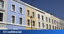 Los vecinos de Notting Hill plantan cara al turismo pintando de negro sus casas