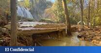 El Monasterio de Piedra, joya natural de Aragón, arrasado y cerrado por la DANA: 