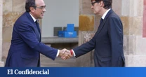 Rull rompe el tono aséptico de Illa al recordar la "anormalidad" en que se vive la Diada