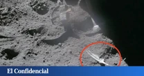 El 'misterio' de la pluma que la NASA fotografió sobre la superficie de la Luna
