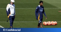 Continúa el caso Rodrygo: se retira del entrenamiento a los cinco minutos tras el lío del Clásico