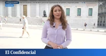 "Cosas del directo": Lorena García frena la entrevista con Esther Muñoz (PP) tras picarle una abeja en 'Espejo público'