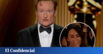 Las pullas de Conan O'Brien a Karla Sofía Gascón en los Oscar 2025: "Si vas a tuitear…"