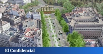 Almeida abrirá un nuevo bulevar peatonal entre la Puerta de Alcalá y Cibeles