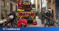 Muere un trabajador al caerle encima un cubo de hierro con hormigón líquido en Zaragoza