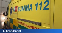 Herido de gravedad un hombre en Madrid tras sufrir un corte en la arteria radial al caerle encima un cristal