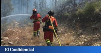 El fuego obliga a cortar en Extremadura la autovía A-58, entre los kilómetros 20 y 35