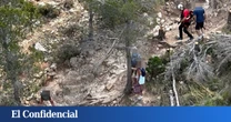 Rescatan a un senderista de 69 años tras sufrir una fractura de fémur en l'Alfàs del Pi (Alicante)