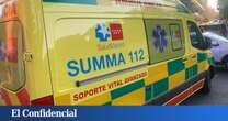 Herido grave un hombre en un accidente de moto en la M-40 a la altura de Villa de Vallecas