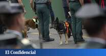 La Guardia Civil condecora al perro que detectó 800 kg de cocaína en Puerto de Barcelona